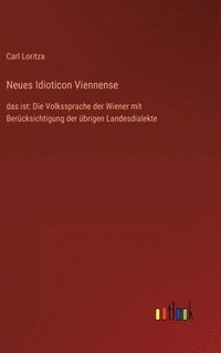 bokomslag Neues Idioticon Viennense