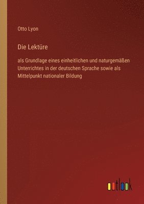 Otto Lyon - Lektüre, Häftad
