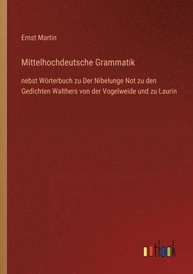 bokomslag Mittelhochdeutsche Grammatik