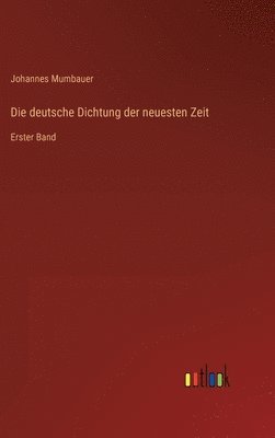 bokomslag deutsche Dichtung der neuesten Zeit