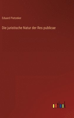 bokomslag juristische Natur der Res publicae