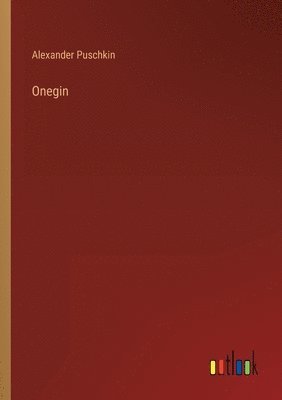 bokomslag Onegin