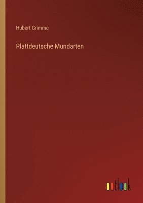Plattdeutsche Mundarten 1