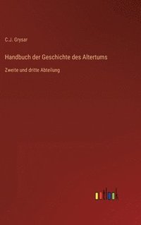 bokomslag Handbuch der Geschichte des Altertums