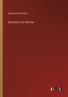 bokomslag Synesios von Kyrene
