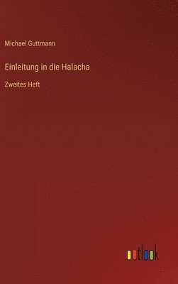 bokomslag Einleitung in die Halacha