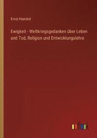 bokomslag Ewigkeit - Weltkriegsgedanken ber Leben und Tod, Religion und Entwicklungslehre