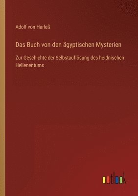 bokomslag Buch von den ägyptischen Mysterien