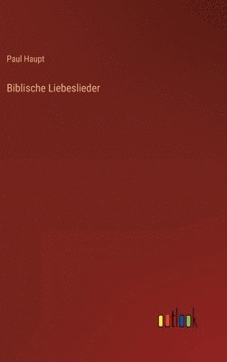 bokomslag Biblische Liebeslieder