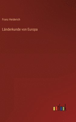 bokomslag Lnderkunde von Europa