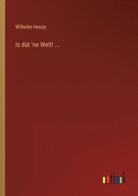 bokomslag Is düt 'ne Welt! ...