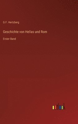 bokomslag Geschichte von Hellas und Rom