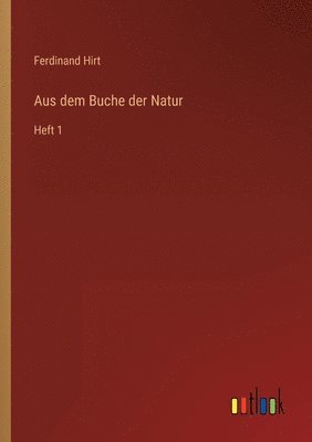 bokomslag Aus dem Buche der Natur