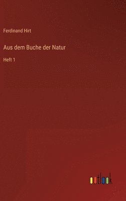 bokomslag Aus dem Buche der Natur