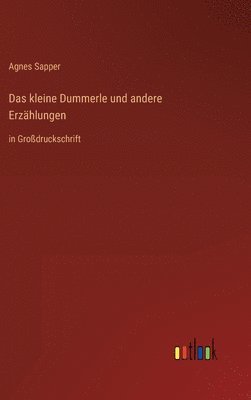 Agnes Sapper - kleine Dummerle und andere Erzählungen, Inbunden