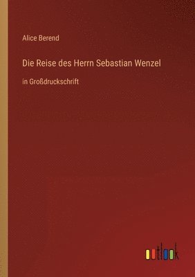 bokomslag Reise des Herrn Sebastian Wenzel