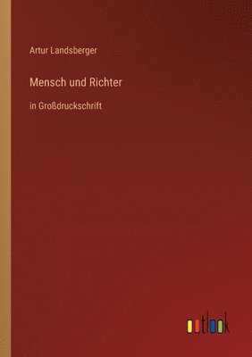 bokomslag Mensch und Richter