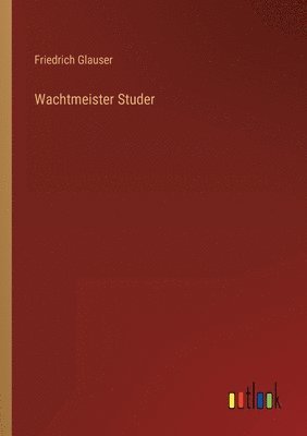 Wachtmeister Studer