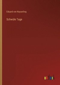 bokomslag Schwüle Tage