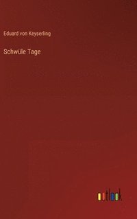 bokomslag Schwüle Tage