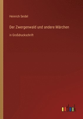 bokomslag Der Zwergenwald und andere Marchen