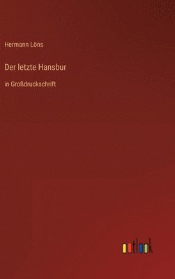 bokomslag letzte Hansbur