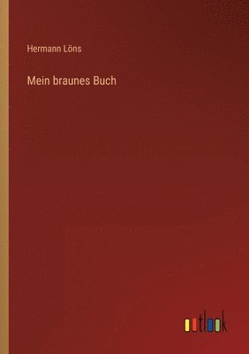 bokomslag Mein braunes Buch