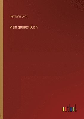 bokomslag Mein grunes Buch