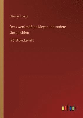 bokomslag Der zweckmassige Meyer und andere Geschichten