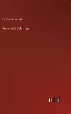 bokomslag Reden und Schriften