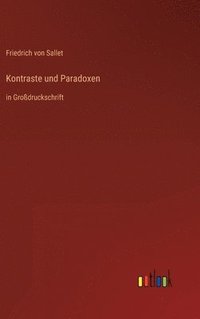 bokomslag Kontraste und Paradoxen