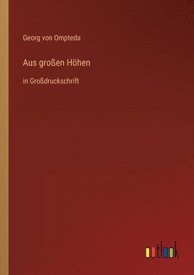 bokomslag Aus grossen Hoehen