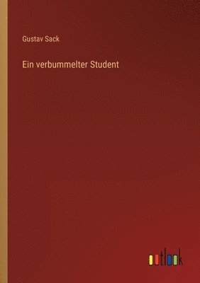 bokomslag Ein verbummelter Student