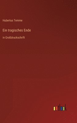 bokomslag Ein tragisches Ende