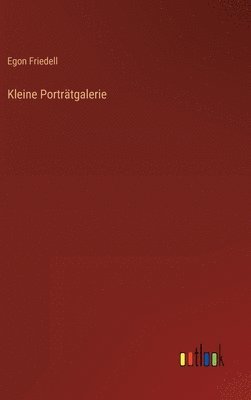 bokomslag Kleine Portrtgalerie