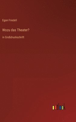 bokomslag Wozu das Theater?