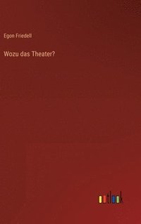 bokomslag Wozu das Theater?