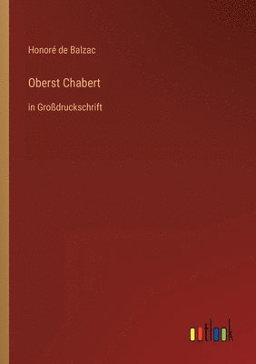 bokomslag Oberst Chabert