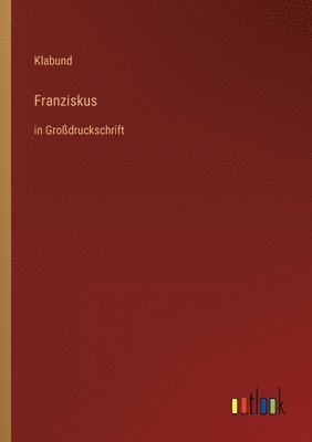 bokomslag Franziskus