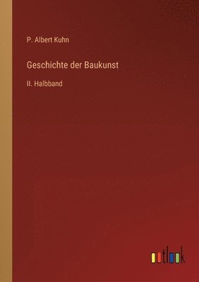 bokomslag Geschichte der Baukunst