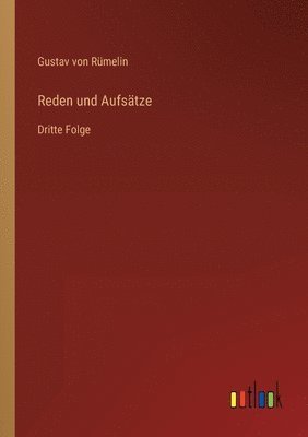 bokomslag Reden und Aufsätze