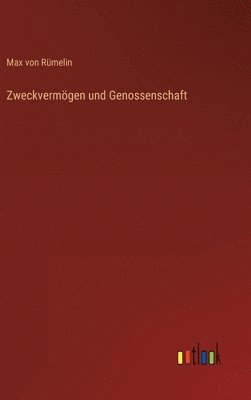 Zweckvermgen und Genossenschaft 1