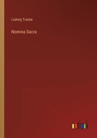 bokomslag Nomina Sacra