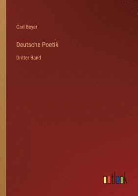 bokomslag Deutsche Poetik