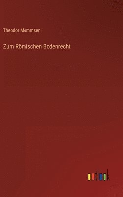 bokomslag Zum Rmischen Bodenrecht