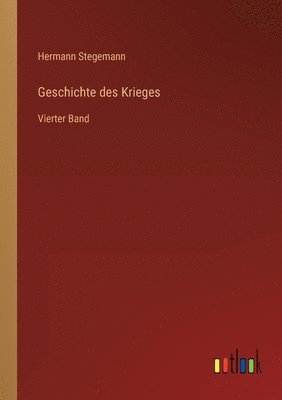 bokomslag Geschichte des Krieges