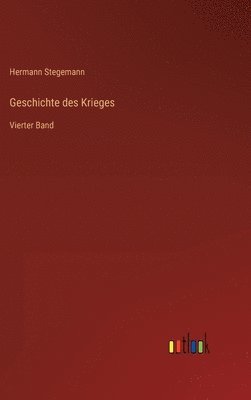 bokomslag Geschichte des Krieges