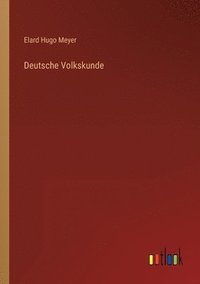bokomslag Deutsche Volkskunde