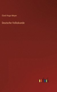 bokomslag Deutsche Volkskunde