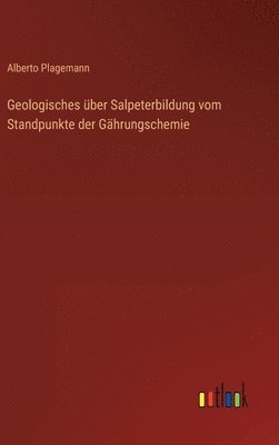 bokomslag Geologisches ber Salpeterbildung vom Standpunkte der Ghrungschemie